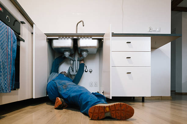 Professional Drain Cleaning technician working in Quincy, FL